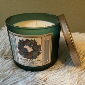 Bath and body works candle - Fresh Balsam
